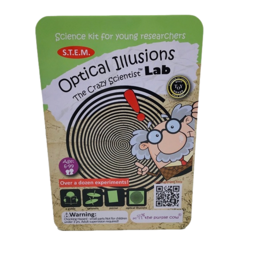 THE Purple Cow The Crazy Scientist Lab Optical Illusions 12+ Experimen…